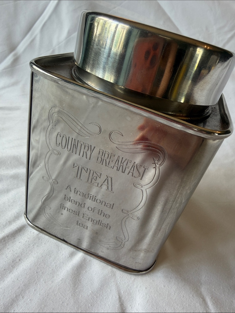 Stainless Steel Canister - Silver